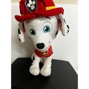 Paw‎ Patrol Marshall 15" Plush Toy Nickelodeon Fire Pup Preowned